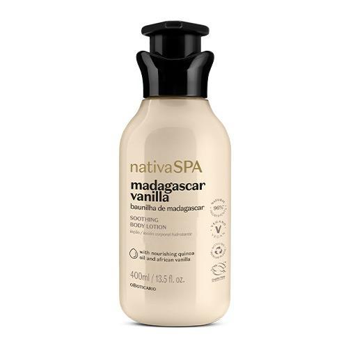 Loção Hidratante Nativa SPA Baunilha de Madagascar, 400ml